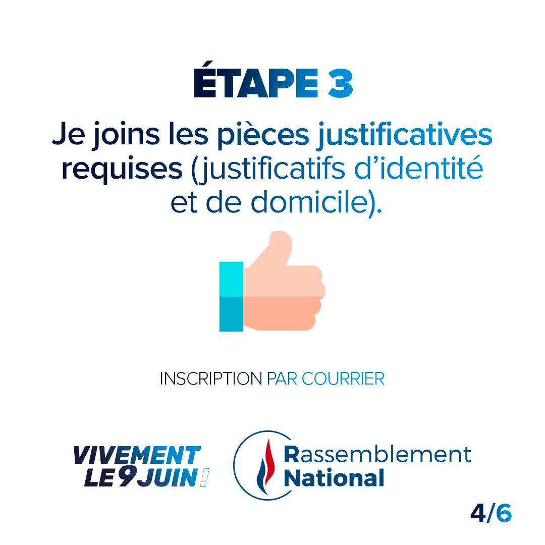 S'inscrire par voie postale sur les listes électorales